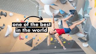 Petra Klingler CRUSHES in the Bouldering Gym [upl. by Eirret873]