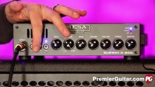 Review Demo  MesaBoogie D800 amp Subway UltraLite Cabinets [upl. by Maggi]