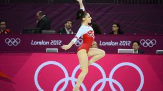 Aliya Mustafina  Floor Music 2012 Olympics OFFICIAL [upl. by Eanad44]