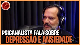 Ansiedade e Depressão pelo Psicanalista Ricardo Ventura À Deriva Podcast [upl. by Enidlarej]