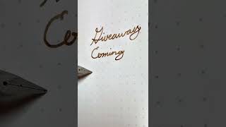 Lamy Giveaway Incoming lamy fountainpen [upl. by Adnael]