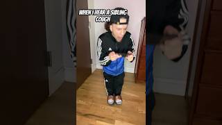 ￼POV Youngest Siblings Be Like💀 shorts funny comedy memes relatable siblings fyp cough [upl. by Yt]