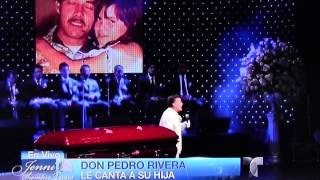 Homenaje a Jenni Rivera con Don Pedro Rivera le Canta a su Hija [upl. by Eloisa263]