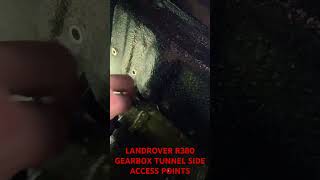 Mod to gain better access to both sides of the R380 gearbox instead of removing the tunnel and floor [upl. by Eidac]