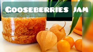 EASY GOOSEBERRY JAM RECIPEFROM FARM TO TABLEORGANIC FARMING KENYA [upl. by Nedra908]