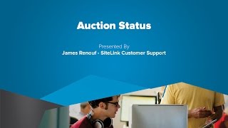 Auction Status  SiteLink Training Video [upl. by Ahseyt267]