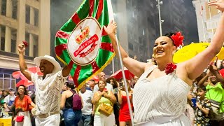 Volta à Praça XV da Os Protegidos da Princesa  Carnaval 2024 [upl. by Arihday]