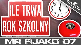 ILE TRWA ROK SZKOLNY  STATYSTYKI DNI WOLNE I ŚWIĘTA [upl. by Annoik]