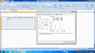 Excel Tutorial Stundenplan erstellen [upl. by Neelahs]