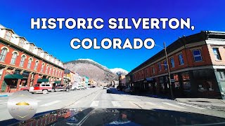 Historic Silverton Colorado in in late November 4k [upl. by Ramuk]