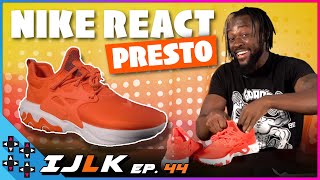 Nike Presto React Custom 247 EDITION – I Just Love Kicks 44 [upl. by Atims]