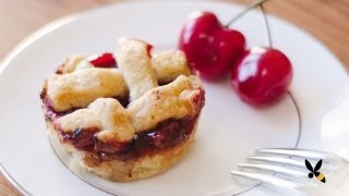 Cherry Pie Recipe and Pie Dough [upl. by Nylkoorb]