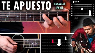 Te Apuesto  Marca MP GUITARRA Tutorial  Acordes [upl. by Daub]