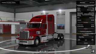 American Truck Simulator Freightliner Coronado UA [upl. by Aserej]