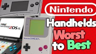 Ranking Every Nintendo Handheld [upl. by Koran]