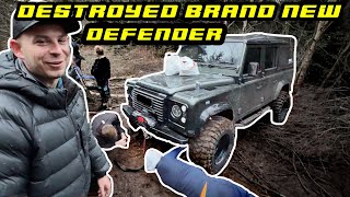 I SENT MY DEFENDER OFF ROAD BROKEN ft charlie choppa [upl. by Lhadnek698]