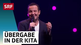 Claudio Zuccolini Übergabe in der Kita  Comedy  Sommerlacher  SRF [upl. by Isnyl]