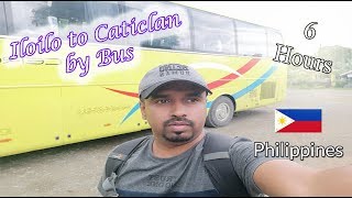 6 Hours  iloilo to caticlan by bus  Philippines  Travel with Chamath [upl. by Missi]