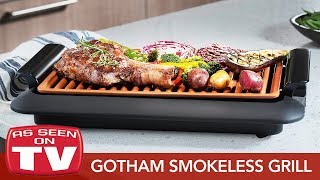 Gotham Steel Smokeless Grill New [upl. by Ernst]