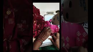 stitching hands for readymade dress in easy and simple method sweingtips tiloring handsstiching [upl. by Diella917]