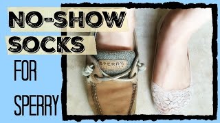 No show socks for Sperry shoes  for women amp men [upl. by Soraya]