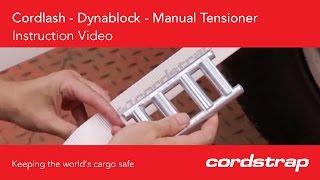 Cordstrap  7 Cordlash  Dynablock  Manual Tensioner [upl. by Norrehs]