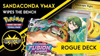 Sandaconda VMAX Deck Wrecks The Bench And Is Underrated Pokemon TCG [upl. by Ailerua]