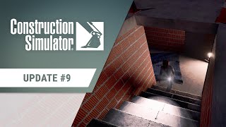 Construction Simulator  Update 9 Trailer [upl. by Biebel866]