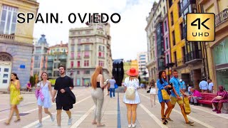 4K OVIEDO tour  oviedo POV tour  Travel in oviedo Spain  Oviedo walk 4k UHD [upl. by Philippe]