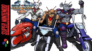 Biker Mice from Mars SNES Playthrough [upl. by Mechelle807]