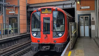 Ride on London Underground 21392 on Hammersmith and City Line West Ham  Barking [upl. by Lhadnek41]