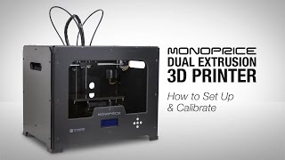 How to Set Up Your 3D Printer from Monoprice [upl. by Bergerac]