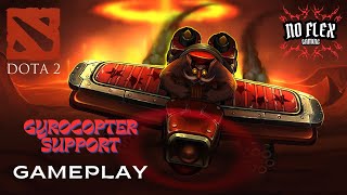 No Flex GYROCOPTER SUPPORT POS 4  DOTA 2  736C Gameplay dota2 dota2gameplay dota2highlights [upl. by Belmonte]