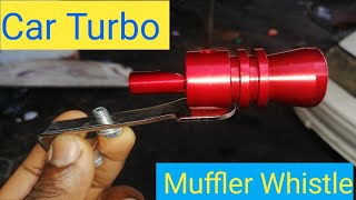 Car Turbo muffler whistle [upl. by Oilla]