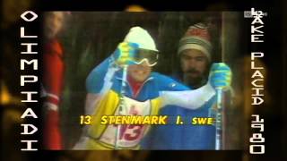 Ski alpino 1980 Olimpics Ingemar Stenmark [upl. by Sheaff]