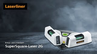 Kreuz und Linienlaser  Laserliner  SuperSquareLaser 2G  081137A [upl. by Toddie]