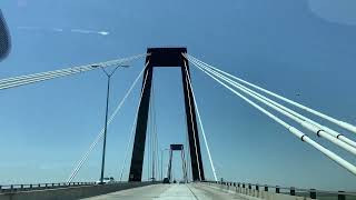 Destrehan Bridge Hale Boggs Luling Louisiana Mississippi River [upl. by Hsur193]