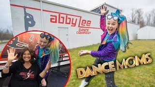 TOUR OF THE quotDANCE MOMSquot SET ALDC Original Studio  JoJo Siwa [upl. by Enrobso]