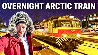 Overnight on Arctic Circle Sleeper Train  The Lapland Express [upl. by Kcirdot381]