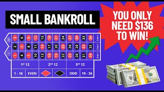 Easy Roulette Strategy For Small Bankrolls [upl. by Bren]