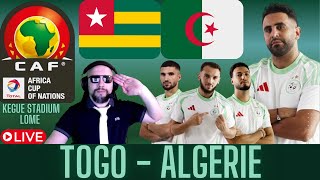 🔴🇹🇬🇩🇿 TOGO  ALGERIE LIVE  Q CAN 2025 4EME JOURNEE  A 3 POINTS DE LA QUALIFICATION   FOOTBALL [upl. by Akkimat827]