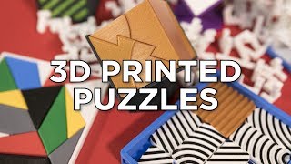 My 3D Printed Puzzles  Competition [upl. by Mcgean]