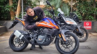 KTM 390 Adventure X vs Adventure 390  Detailed Ride Review  Worth Saving Rs 66000 🤔 BikerDaadLife [upl. by Larret]