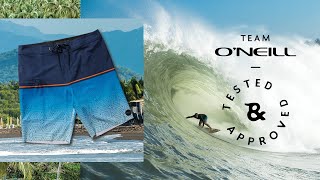 Tested amp Approved Torrey Meister Wears The Hyperfreak TRVLR Nomad Boardshort  ONeill [upl. by Panter]