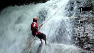 Waterfall Abseiling Ulu Geruntum Gopeng Perak [upl. by Snook]