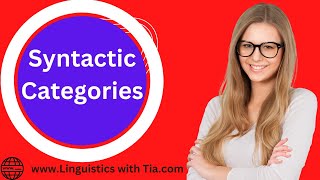 Syntactic Categories in Linguistics [upl. by Maurilla]