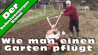 Wie man einen Garten pflügt [upl. by Aldon]