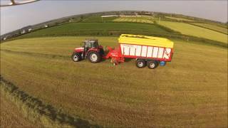 Silage 2016  Pottinger Torro Combiline  Wright Farms HD [upl. by Oecam581]