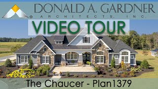 Ranch house plan with European style  The Chaucer [upl. by Tsiuqram993]