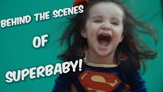 Behind the Scenes  Superbaby Saves the Day  Baby of Steel  Supergirl [upl. by Tabbi]